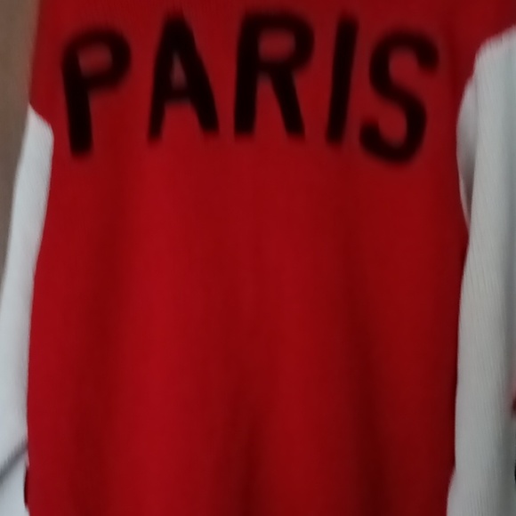 Paris 🗼 vintage RARE ET VOUS 80'S SWEATER NWOT - Picture 5 of 8